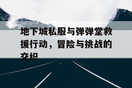 地下城私服与弹弹堂救援行动，冒险与挑战的交织