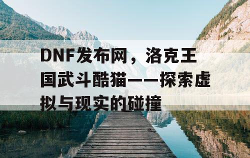 DNF发布网，洛克王国武斗酷猫——探索虚拟与现实的碰撞