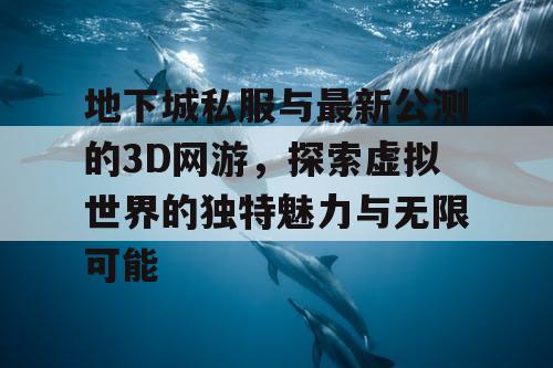 地下城私服与最新公测的3D网游，探索虚拟世界的独特魅力与无限可能